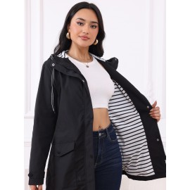 Large Size Women's Windbreaker Jacket, Suitable For Autumn And Winter, Comfortable And Fashionable, Outdoor Sports And Daily Wear